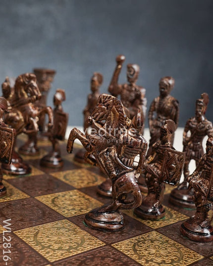Brass Finish Chess Board - 12X12 Wl2816 Utility