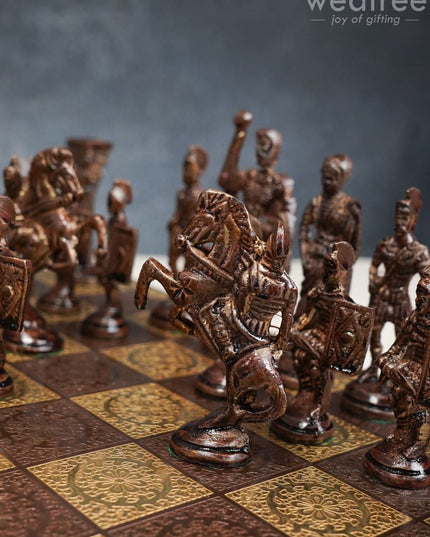Brass Finish Chess Board - 12X12 Wl2816 Utility