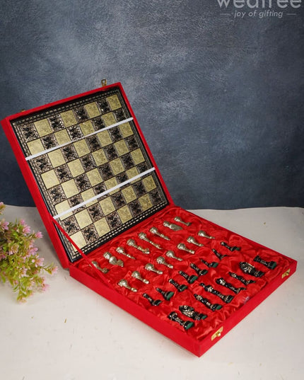 Brass Finish Chess Board - 12X12 Wl2816 Utility
