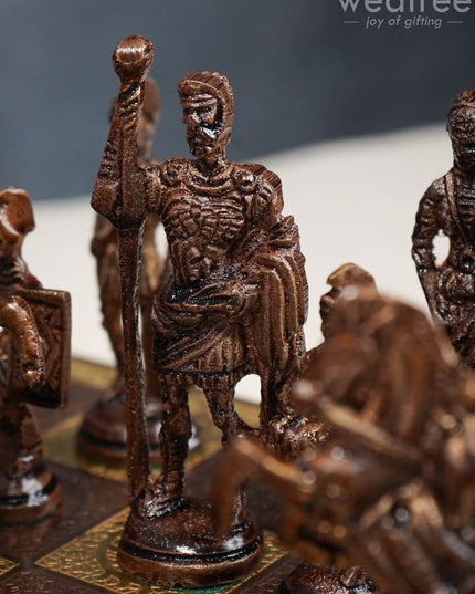 Brass Finish Chess Board - 12X12 Wl2816 Utility