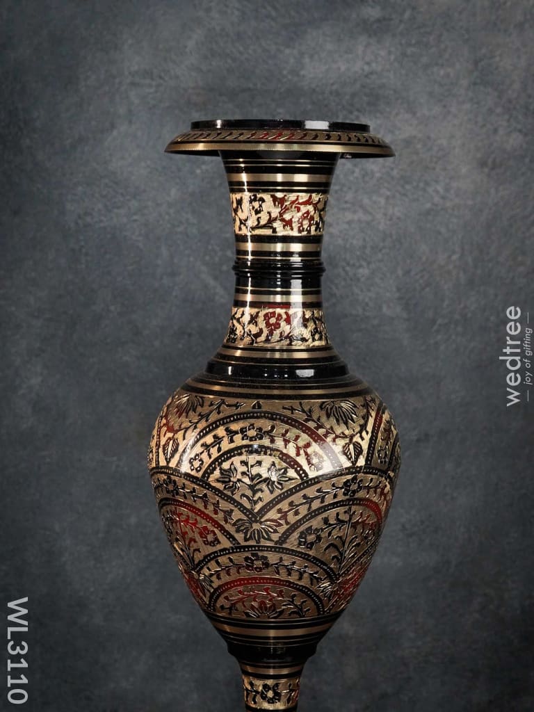 Brass Flower Vase - 24 Inch Wl3110 Vases