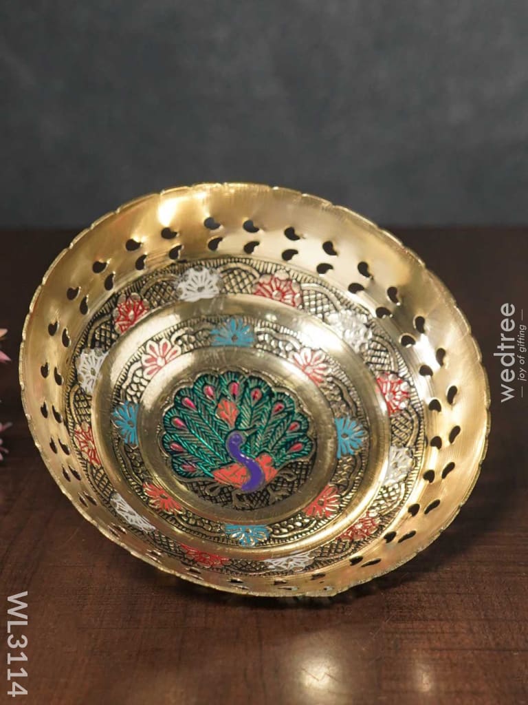 Brass Fruit Bowl - Wl3114 Pooja Utility