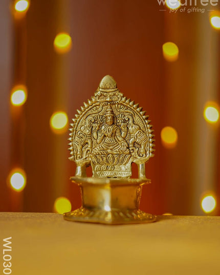 Gajalakshmi Kamakshi Diya - Wl0309 Brass