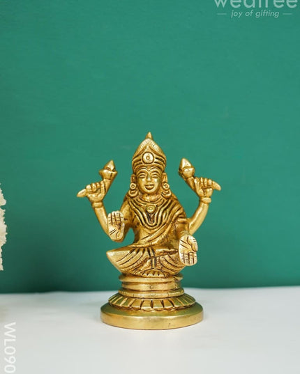Brass Ganesh-Lakshmi-Saraswathi Idols - Wl0909 Figurines