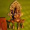 Brass Ganesha Wall Hanging - Wl0555 Diya