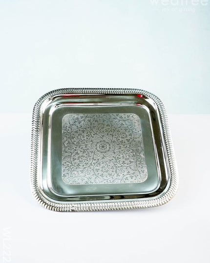 Brass Glass Set with Tray - WL2222 - Brass Utility