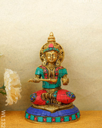 Brass Goddess Annapoorna - Wl1321 Figurines
