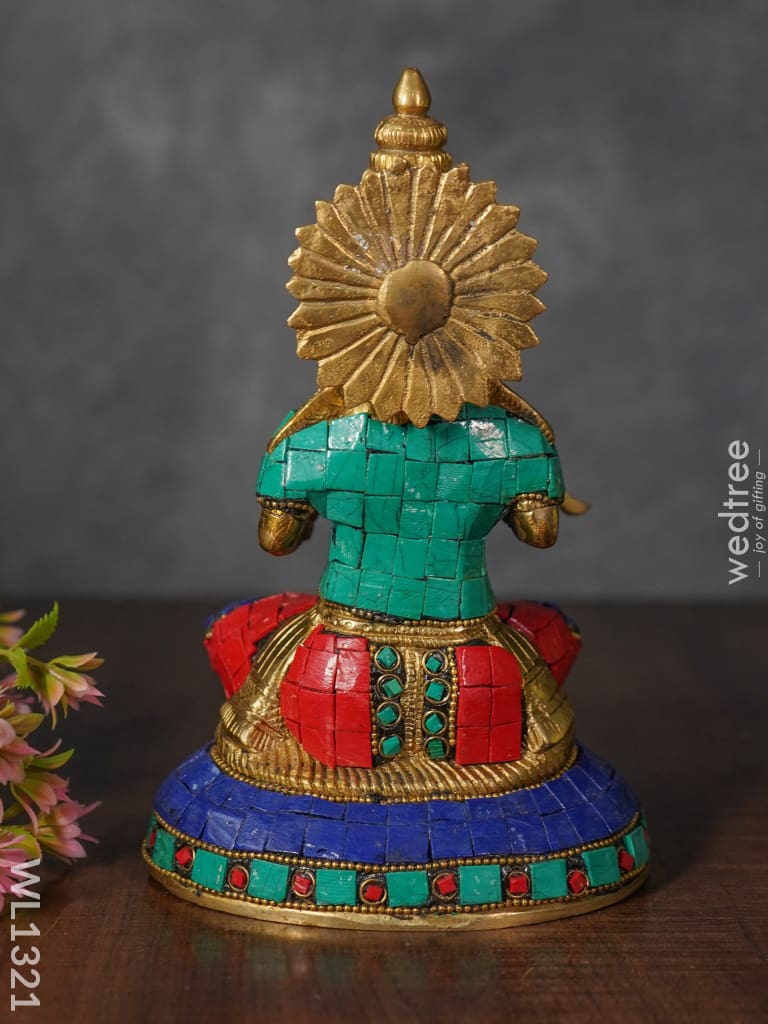 Brass Goddess Annapoorna - Wl1321 Figurines