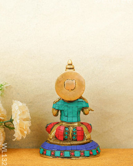Brass Goddess Annapoorna - Wl1321 Figurines