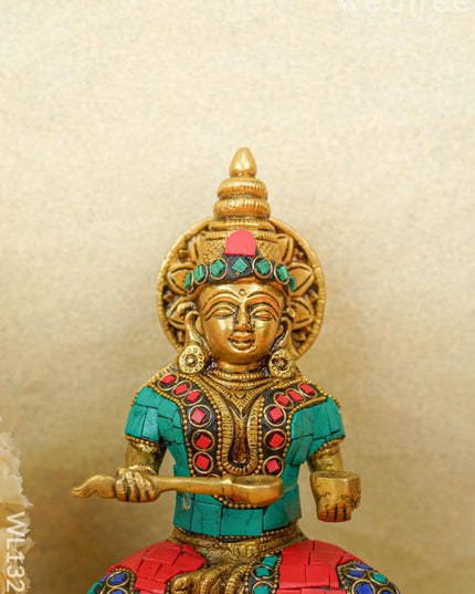 Brass Goddess Annapoorna - Wl1321 Figurines