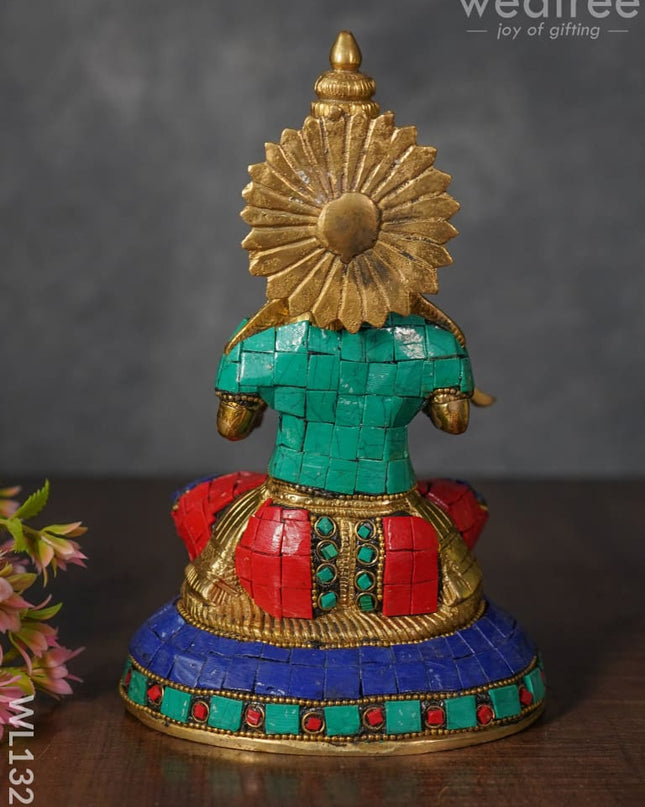 Brass Goddess Annapoorna - WL1321 - Brass Figurines