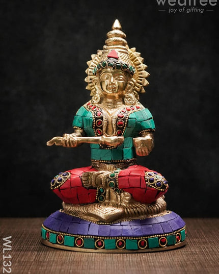 Brass Goddess Annapoorna - Wl1321 Figurines