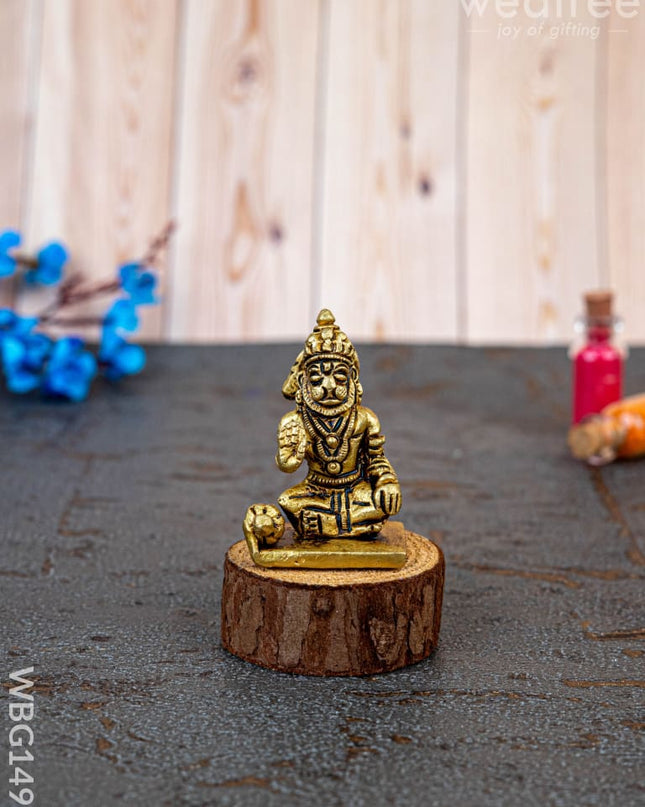 Brass Hanuman Idol - WBG1492 - Brass Figurines - RG