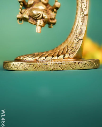 Brass Jhoola Ganesha - 9 inch - WL4860 Brass Figurines
