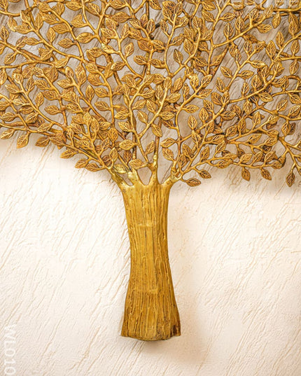 Brass Kalpavriksha Tree - 33 inch - WL0100 - Brass Decor