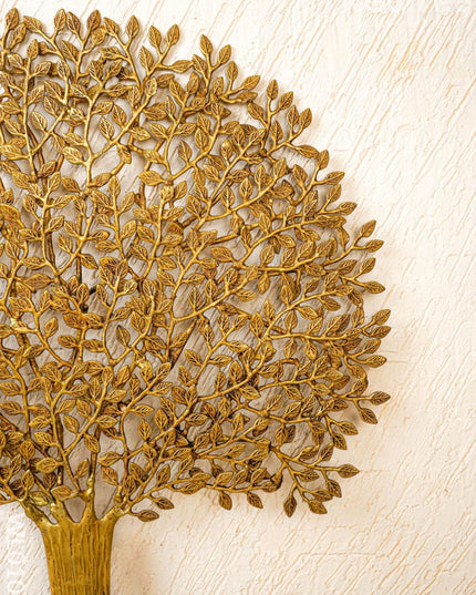 Brass Kalpavriksha Tree - 33 inch - WL0100 - Brass Decor