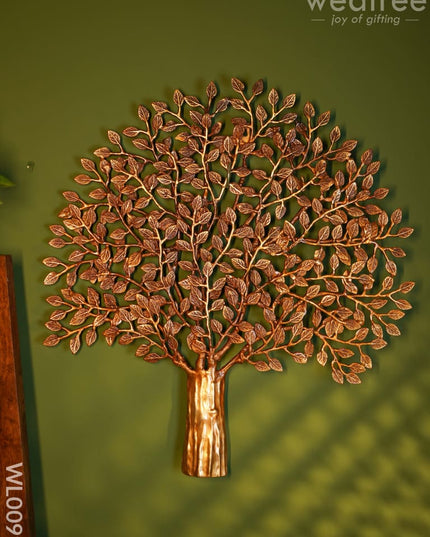 Kalpavriksha Tree Large (Black Antique Finish) - Wl0099 Brass Figurines