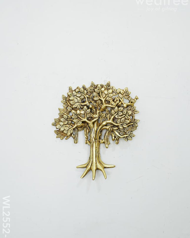 Brass Kalpavriksha Tree With Roots - Wl2552 Decor