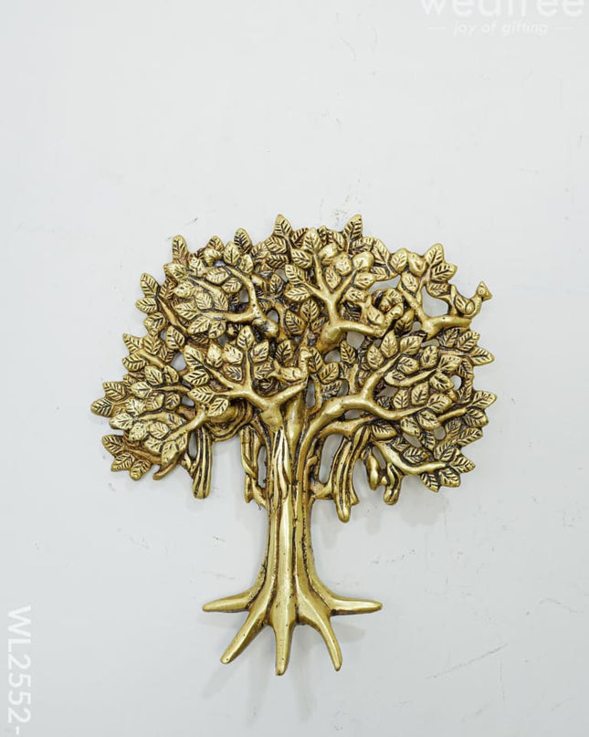 Brass Kalpavriksha Tree With Roots - Wl2552 Decor