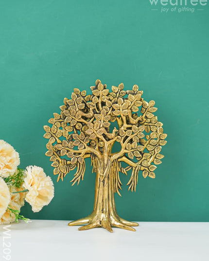 Brass - Kalpavriksha Tree With Roots Wl2092 Decor