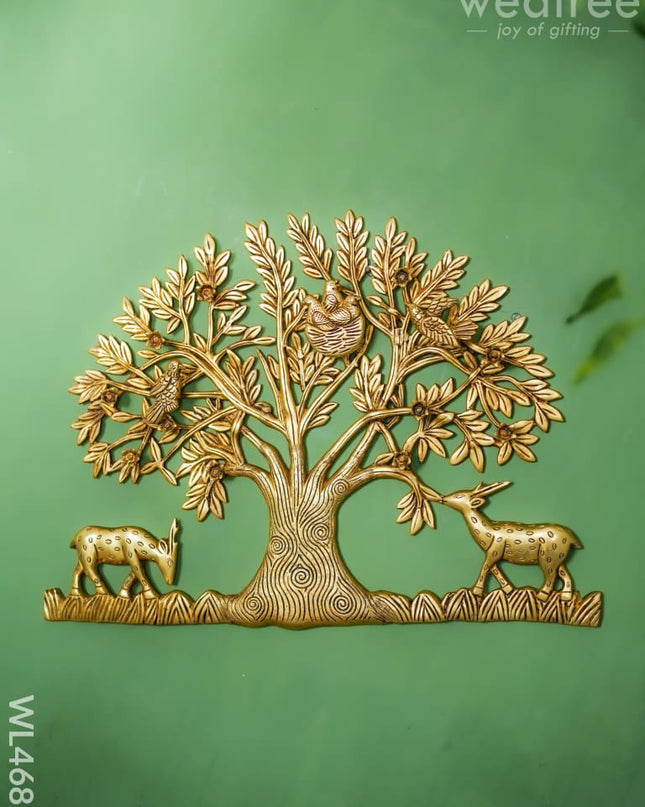 Brass Kalpavriksha Tree - Wl4682 Decor