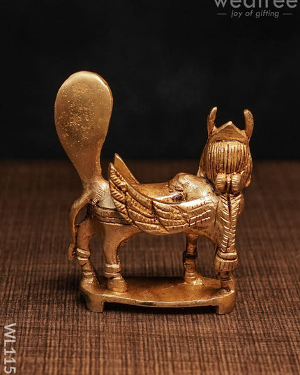 Brass Kamadhenu - Wl1159 Figurines