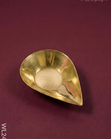 Brass Kuber Diya (Set of 4) WL2443 - Brass Diya RG