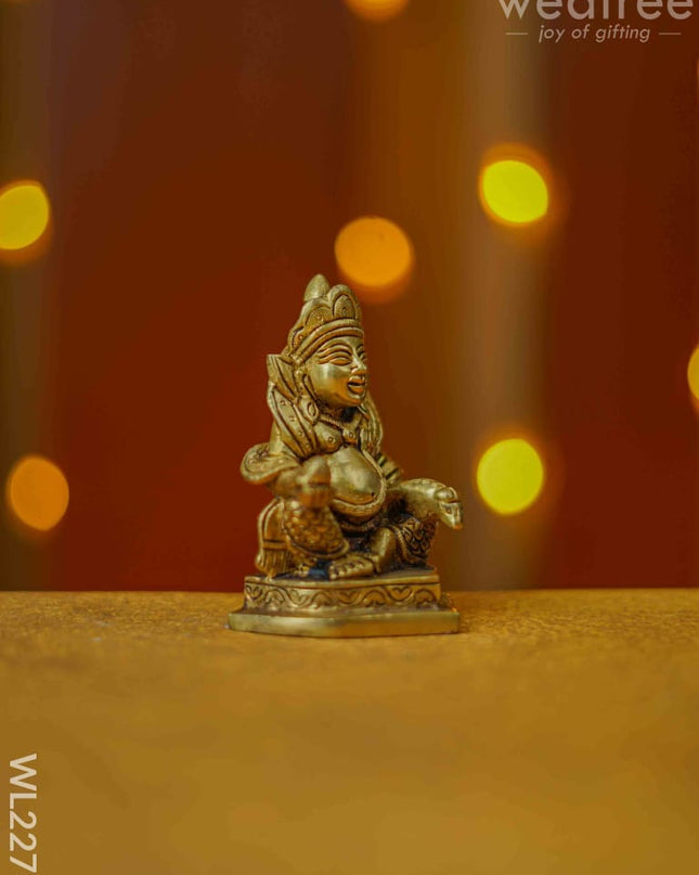 Brass Kubera Idol - Wl2273 Figurines