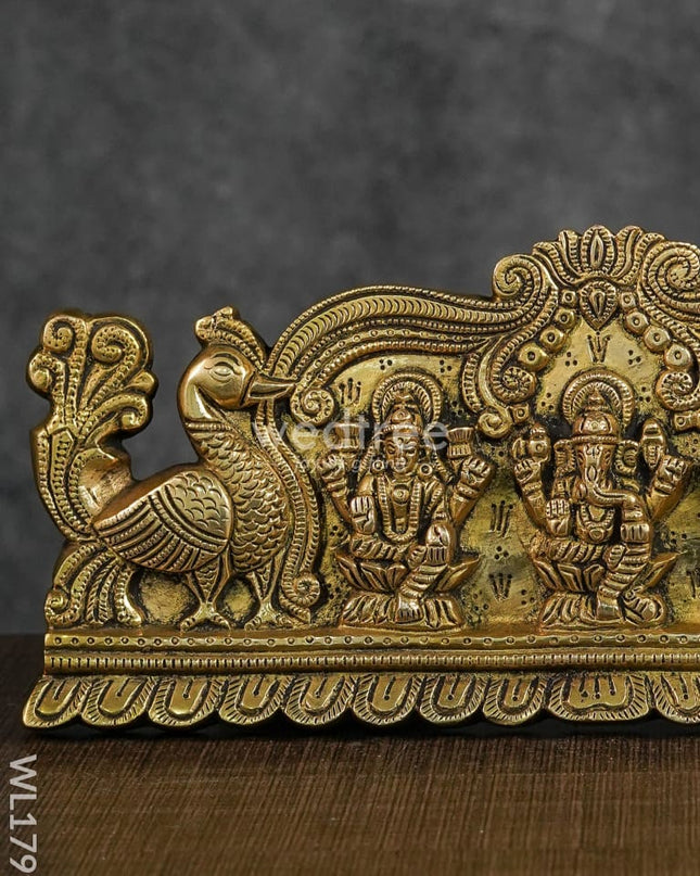 Brass Lakshmi-Ganesh-Saraswathi - Wl1799 Figurines