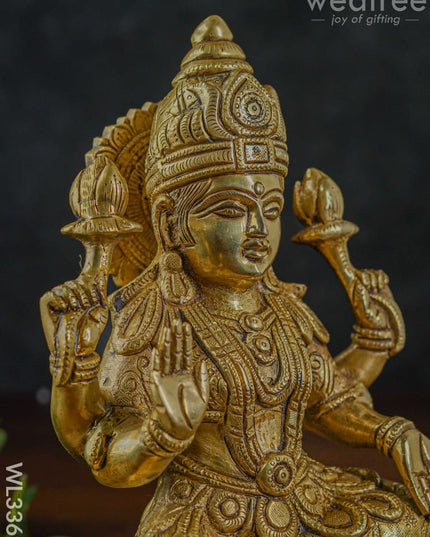 Brass Lakshmi Idol - Wl3369 Figurines