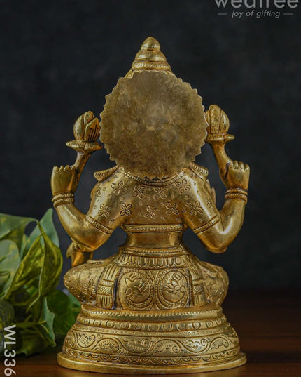Brass Lakshmi Idol - Wl3369 Figurines