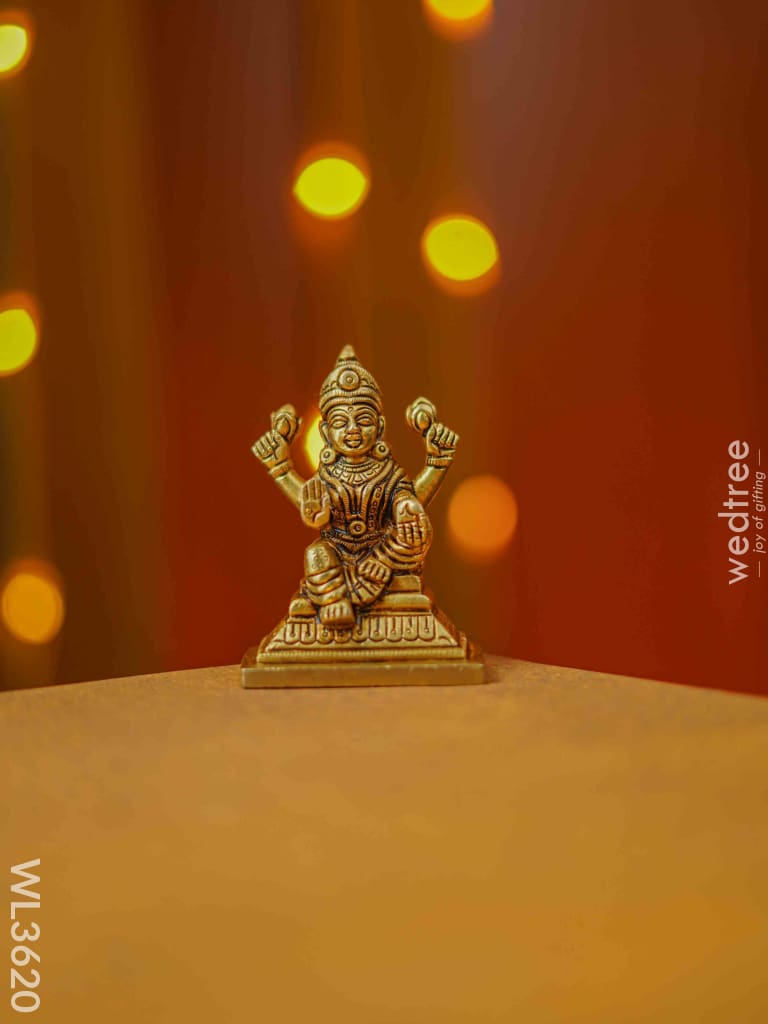 Brass Lakshmi Idol - Wl3620 Figurines