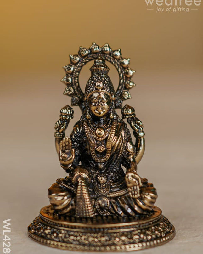 Brass Antique Lakshmi Idol - Wl4284 Figurines