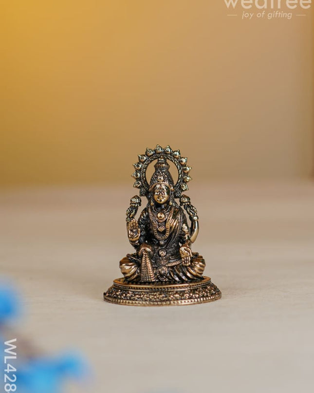Brass Antique Lakshmi Idol - Wl4284 Figurines