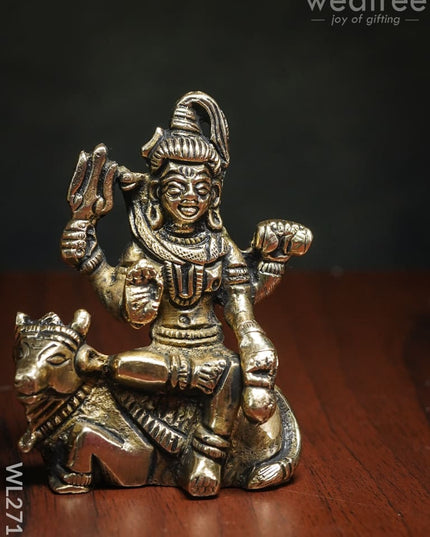 Brass Lord Shiva - Wl2715 Figurines