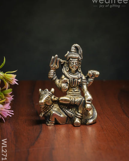 Brass Lord Shiva - Wl2715 Figurines