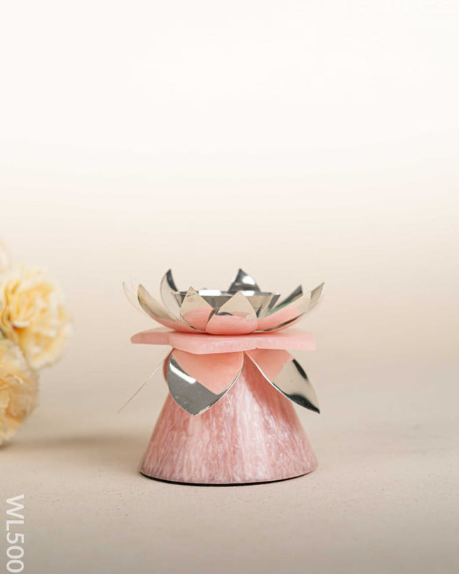 Brass Lotus Diya - WL5007 Brass Diya