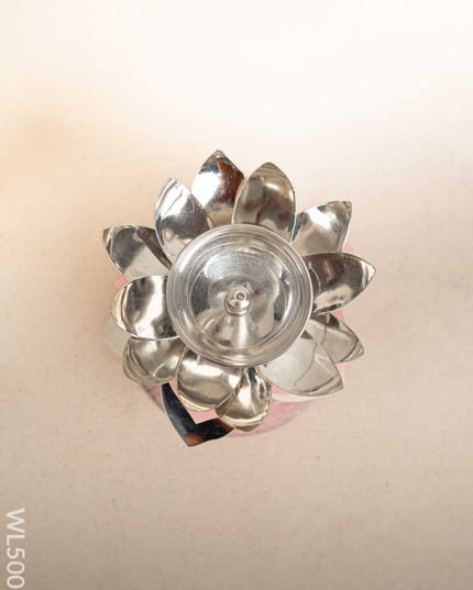 Brass Lotus Diya - WL5007 Brass Diya