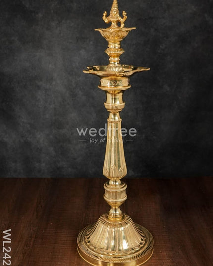 Brass Kuthu Vilakku - Wl2420 Diya