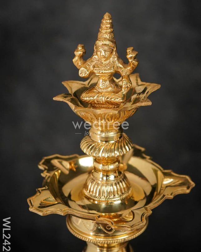 Brass Kuthu Vilakku - Wl2420 Diya