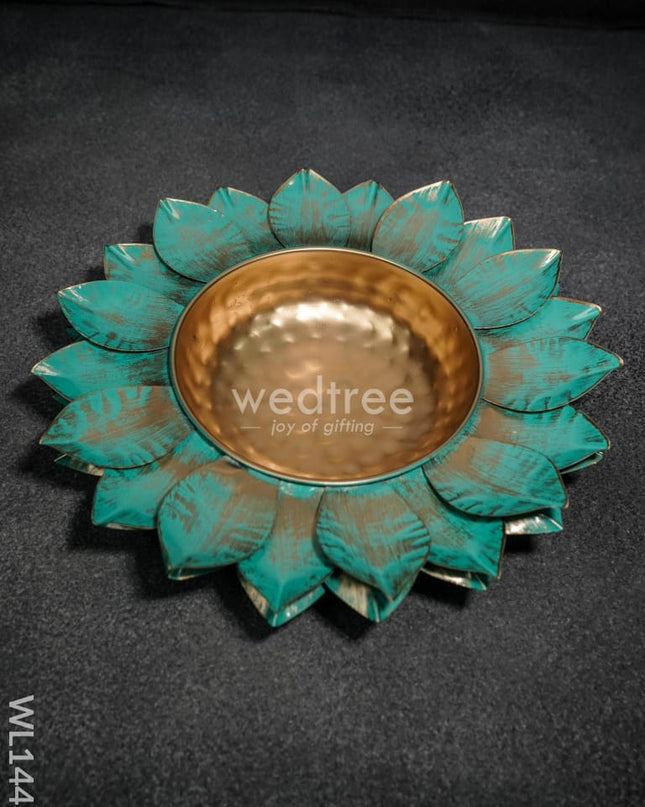 Brass Lotus Urli - Small Wl1443 Metal Decor