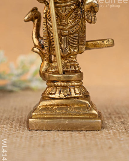 Brass Murugan Idol - WL4147 - Brass Figurines