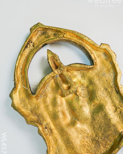 Brass Padmavathi Thayar Wall Hanging - Wl4572