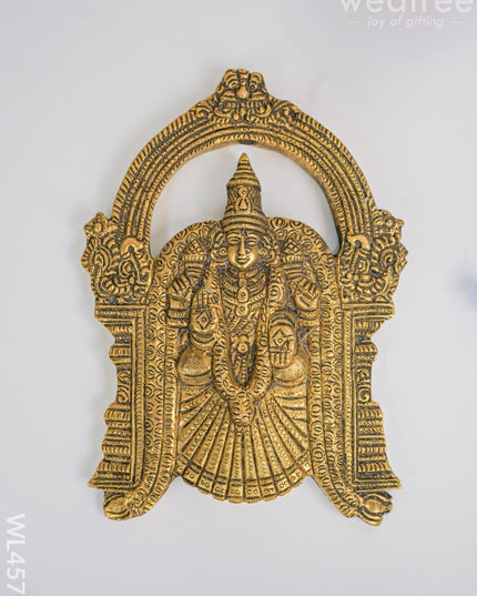 Brass Padmavathi Thayar Wall Hanging - Wl4572