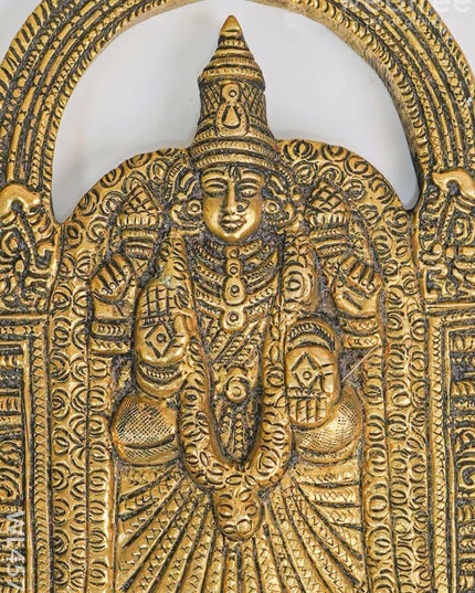 Brass Padmavathi Thayar Wall Hanging - Wl4572