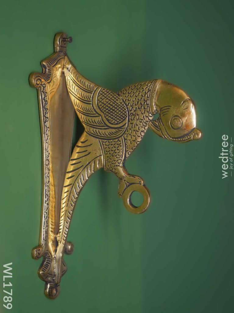 Brass Parrot Bracket (Black Antique Finish) - Wl1789 Utility