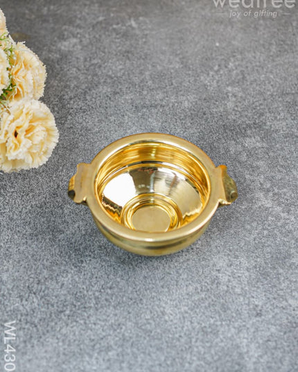 Brass Plain Urli - 4 Inch Wl4304