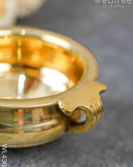 Brass Plain Urli - 4 Inch Wl4304