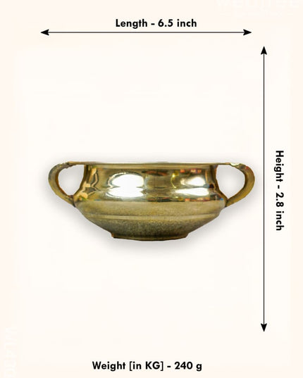 Brass Plain Urli - 5 Inch Wl4304