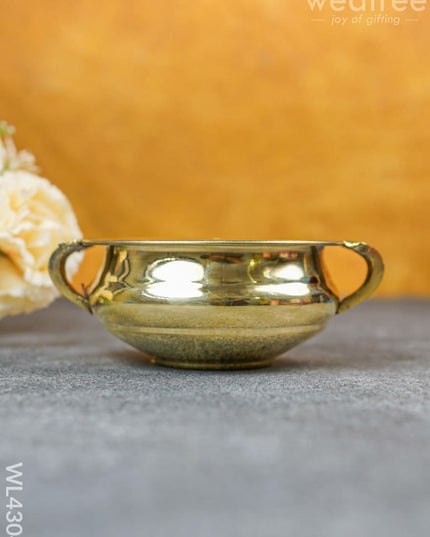 Brass Plain Urli - 4 Inch Wl4304